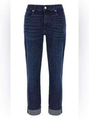 7 For All Mankind relaxed skinny Leg Dark Blue Jeans